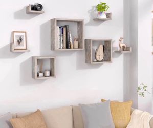 Wall Mounted Floating Shelves