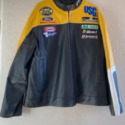 NASCAR Chase Authentics Wilson Leather Matt Kenseth Dewalt Jacket

