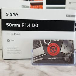 Sigma 50mm Lens for Sony ☆ Sigma Authorized Dealer ☆