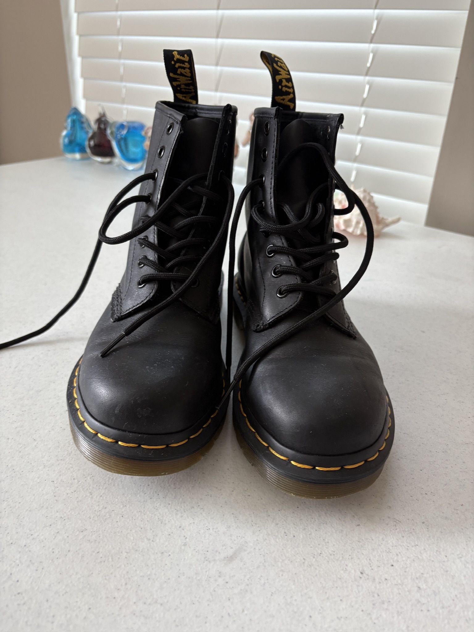 Dr. Doc Martens Black Boots