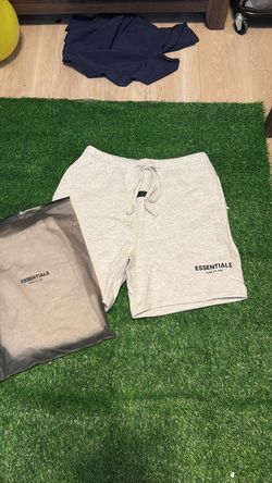 Light oat meal essential shorts all sizes