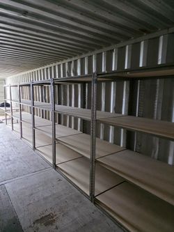 Industrial Storage Rack Warehouse Shelving 48x30 Boltless Shelves Similar To Uline And Grainger Delivery Available