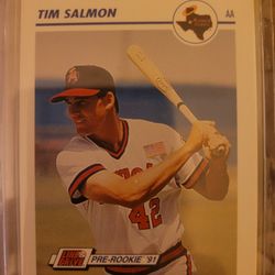 91 Line Drive AA Tim Salmon!