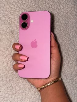 Pink iPhone 16