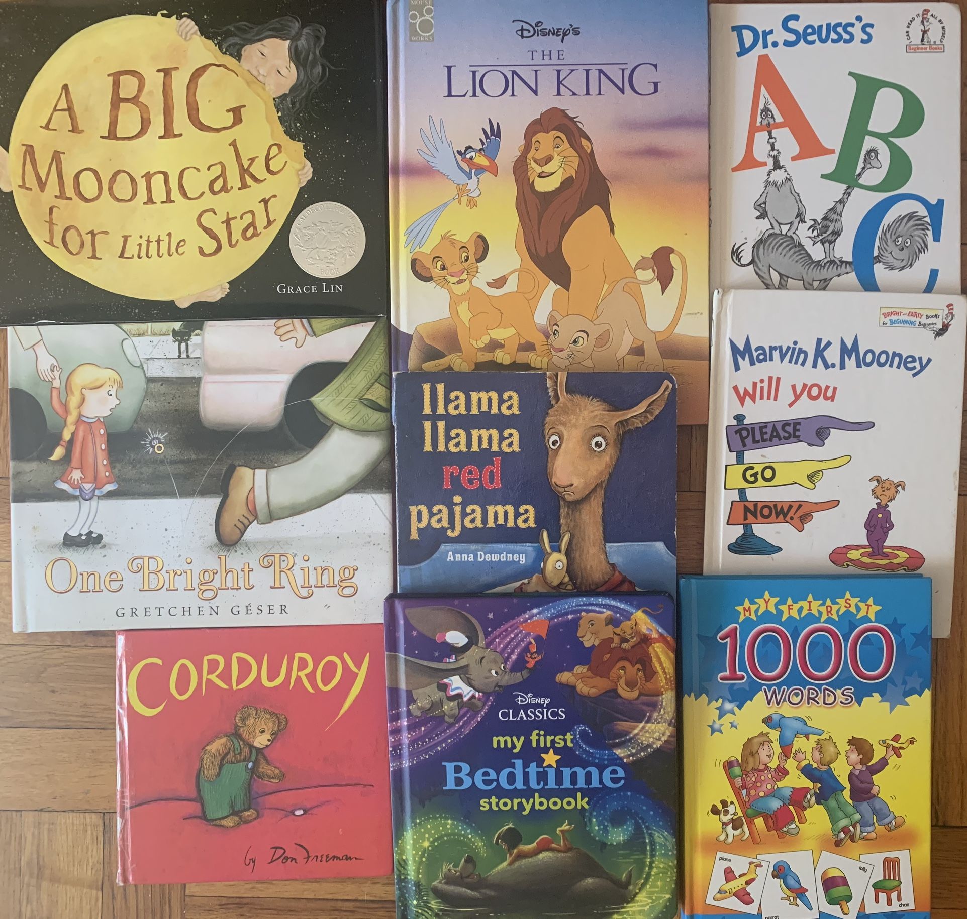 Lot Of 9 Hard Cover Books For Little Children P/up Sheepshead Bay Brooklyn NY