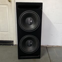2 12’ Subwoofers 