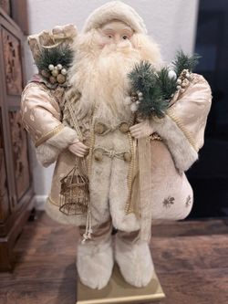 Large Standing Santa Claus Christmas Figurine