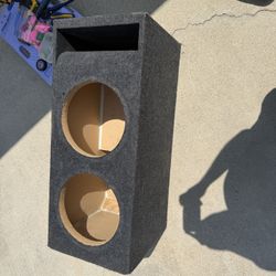 2 12” Subwoofer Box