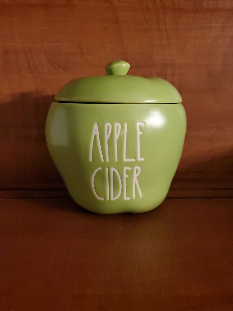 Apple Cider Candle/canister Rae Dunn
