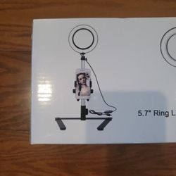 5.7" Ring Light w/ Stand