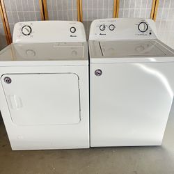 Amana Washer And Gas Dryer Set 