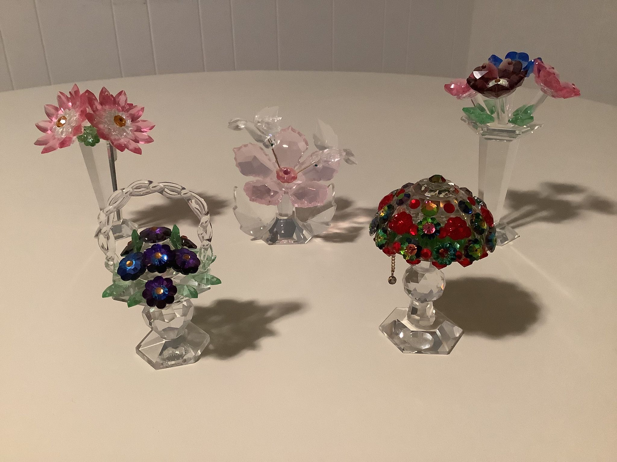 Iris Arc Limited Edition Numbered Crystal Figurines : Collection Of Five