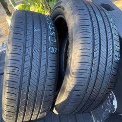 USED TIRES 225/55/18 $100 FOR BOTH