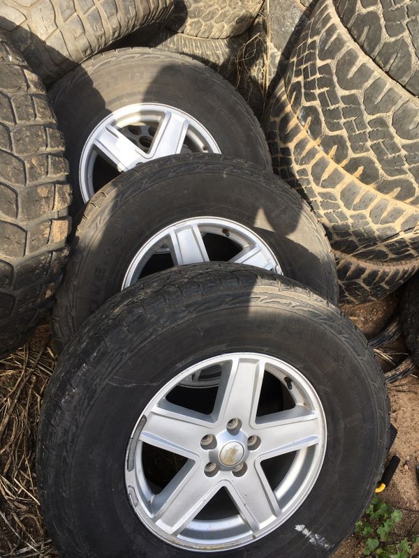 Jeep wheels 5x4.5 for Sale in Phoenix, AZ - OfferUp