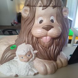 Hand Painted Cookie Jar