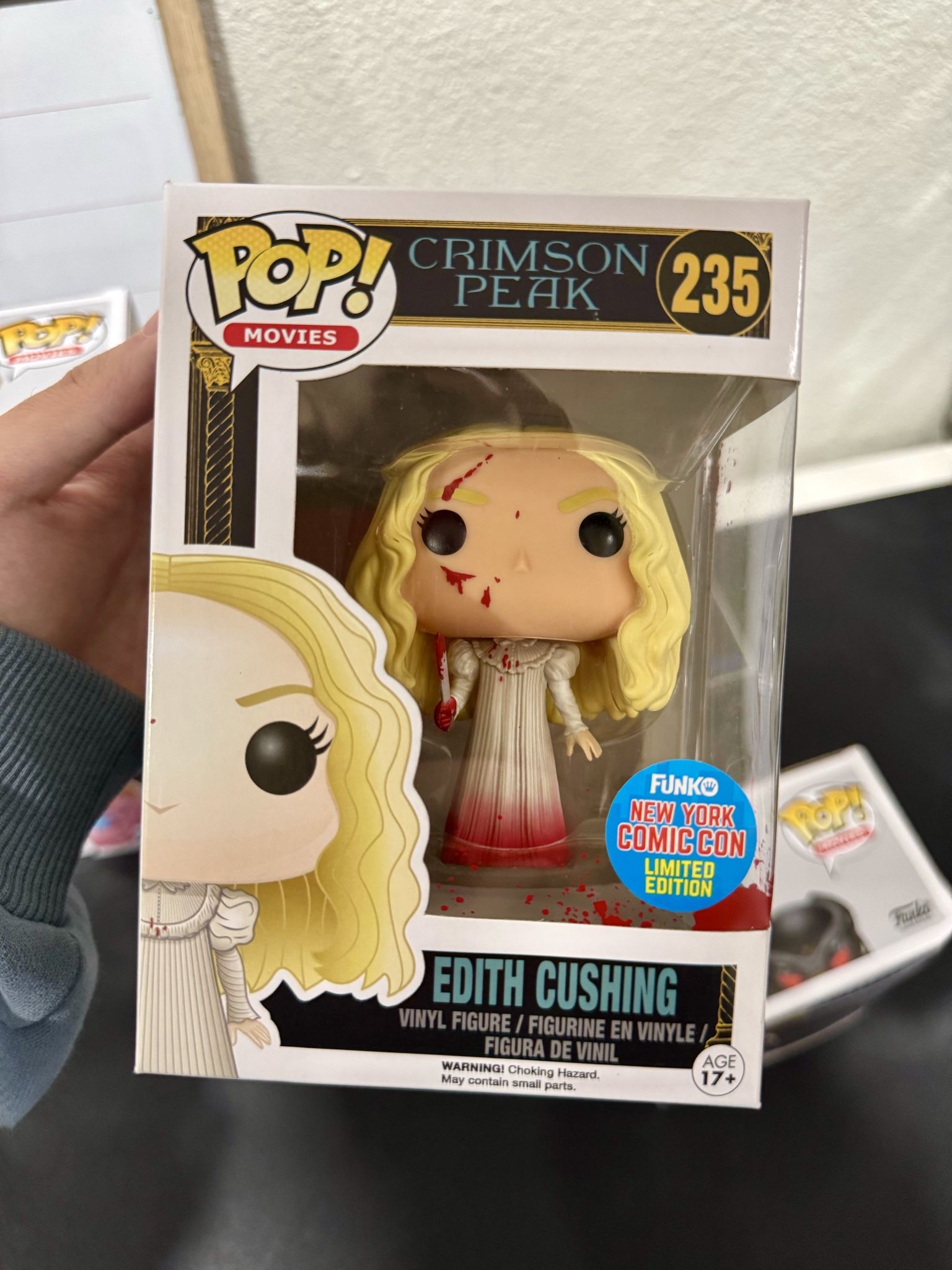 Crimson Peak: Edith #235 NY Comic Con Limited Edition funko pop Horror NEW!