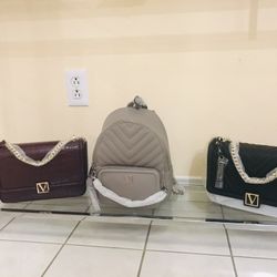 Victoria Secret Handbag Backpack And Crossbody