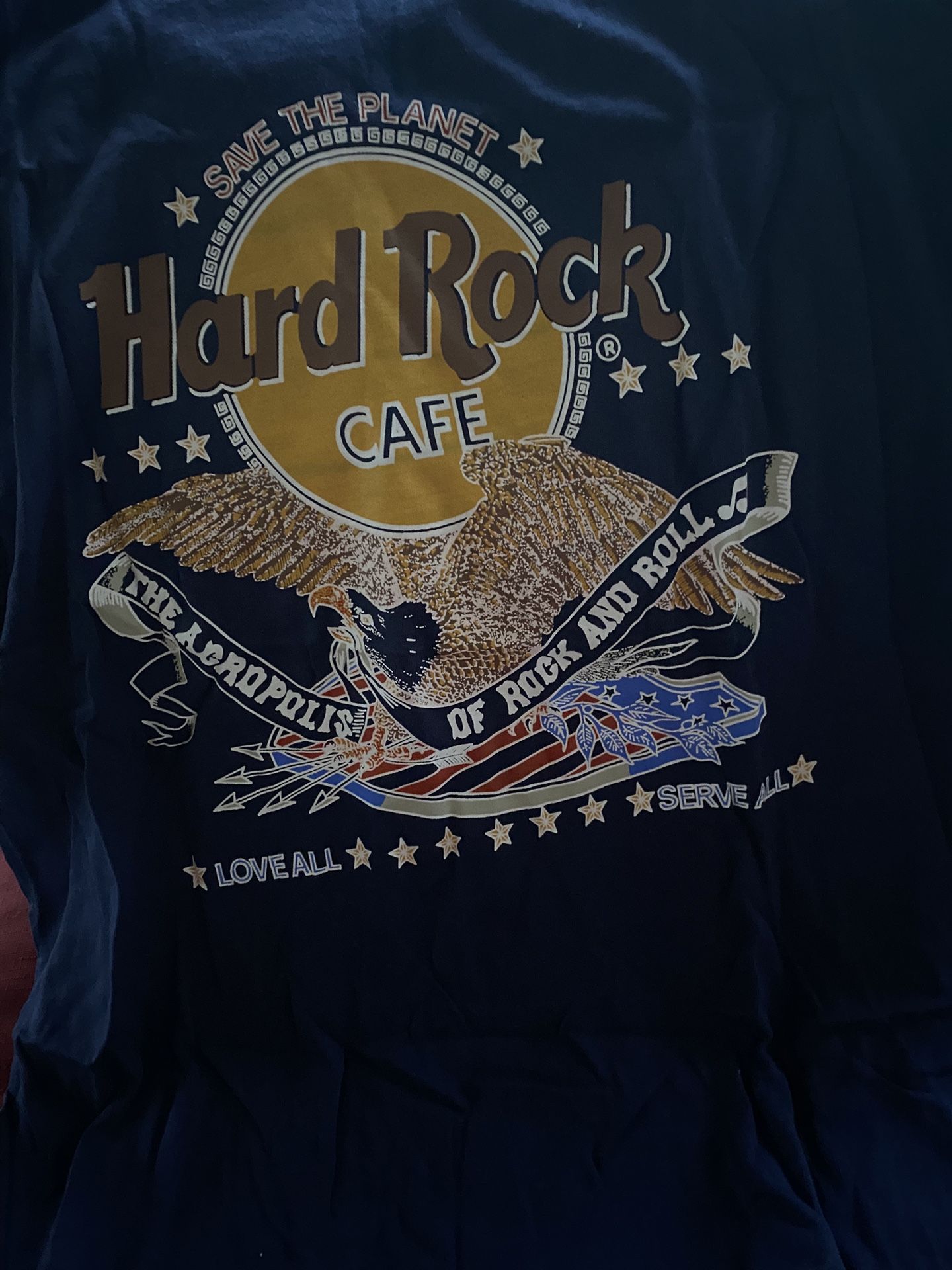 Vintage Unisex Greek Hard Rock Cafe Acropolis T-Shirt $15 each or 2 for $20 (Mix & Match) (1 available)