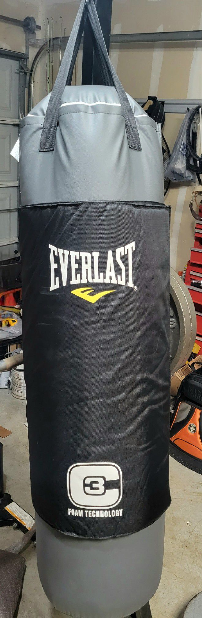 100lb C3 Foam Everlast Punching Bag