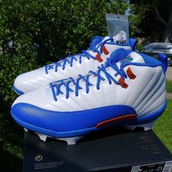 New Jordan 12 Savage 3 Florida PE Men Size 12.5 Football Cleats