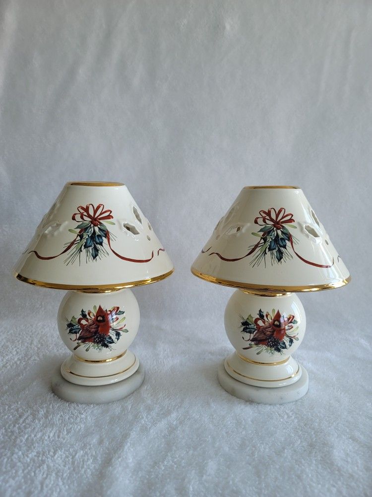 Lenox Candle Lamps 🦩🦚🌸