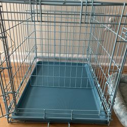 Blue Dog Crate 