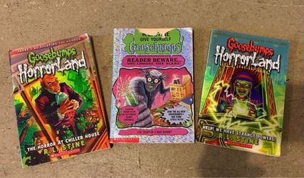 Goosebumps R.L. Stine Books Lot of 3