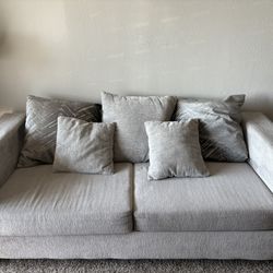 2 Grey Couches