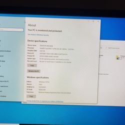 Desktop Dell 9020 I7 250 G HD 8 G Ram