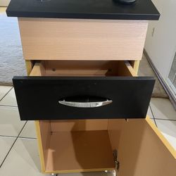 Hair Styling Station Cabinet