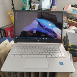 brand new in the box silver HP 14 inch laptop original warr