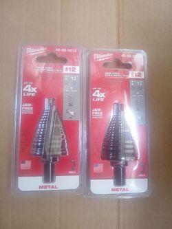 Milwaukee
3/16 in. - 7/8 in. #4 Black Oxide Step Drill Bit (12-Steps)