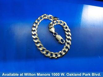 Cable Bracelet - Yellow Gold 14k (.585) 17.7 grams 8 inch