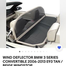 bmw wind deflector 3 series 2006-2013