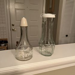 Oil & Vinegar/ Salad Dressing Jars
