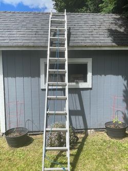 24ft Werner extension ladder