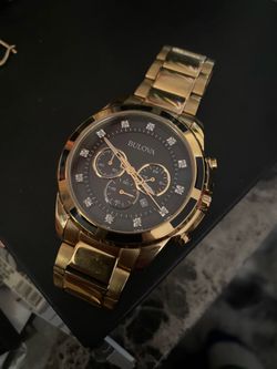 Like new! BULOVA Gold Diamond watch! $450
