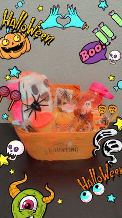 Kids Halloween Basket