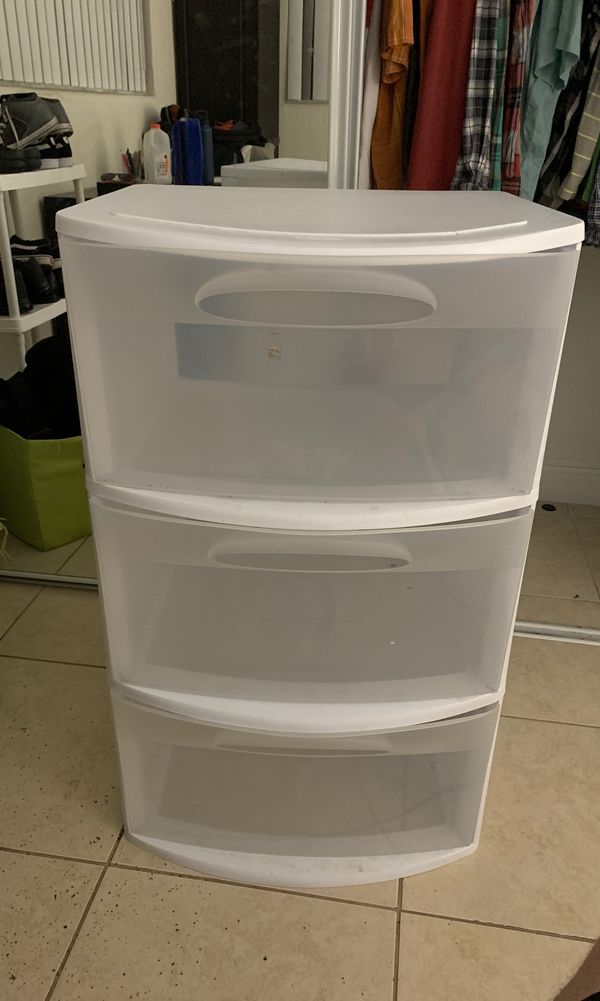 Clear plastic dresser for Sale in Boca Raton, FL OfferUp