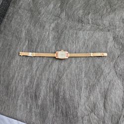 Fourteen carat gold watch