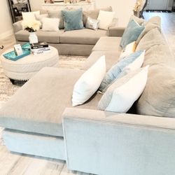 Beautiful U Shape Sectional& Sofa 