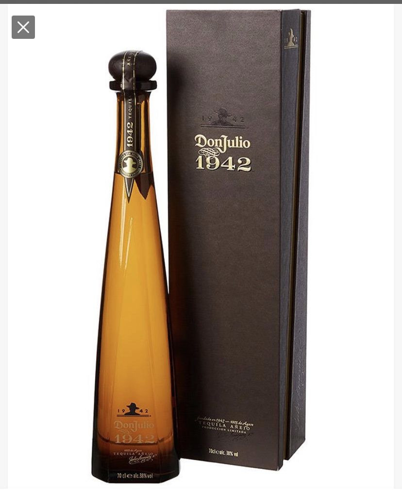 Don Julio 1942 Tequila Empty Bottle & Box - 750ml - Christmas is coming!