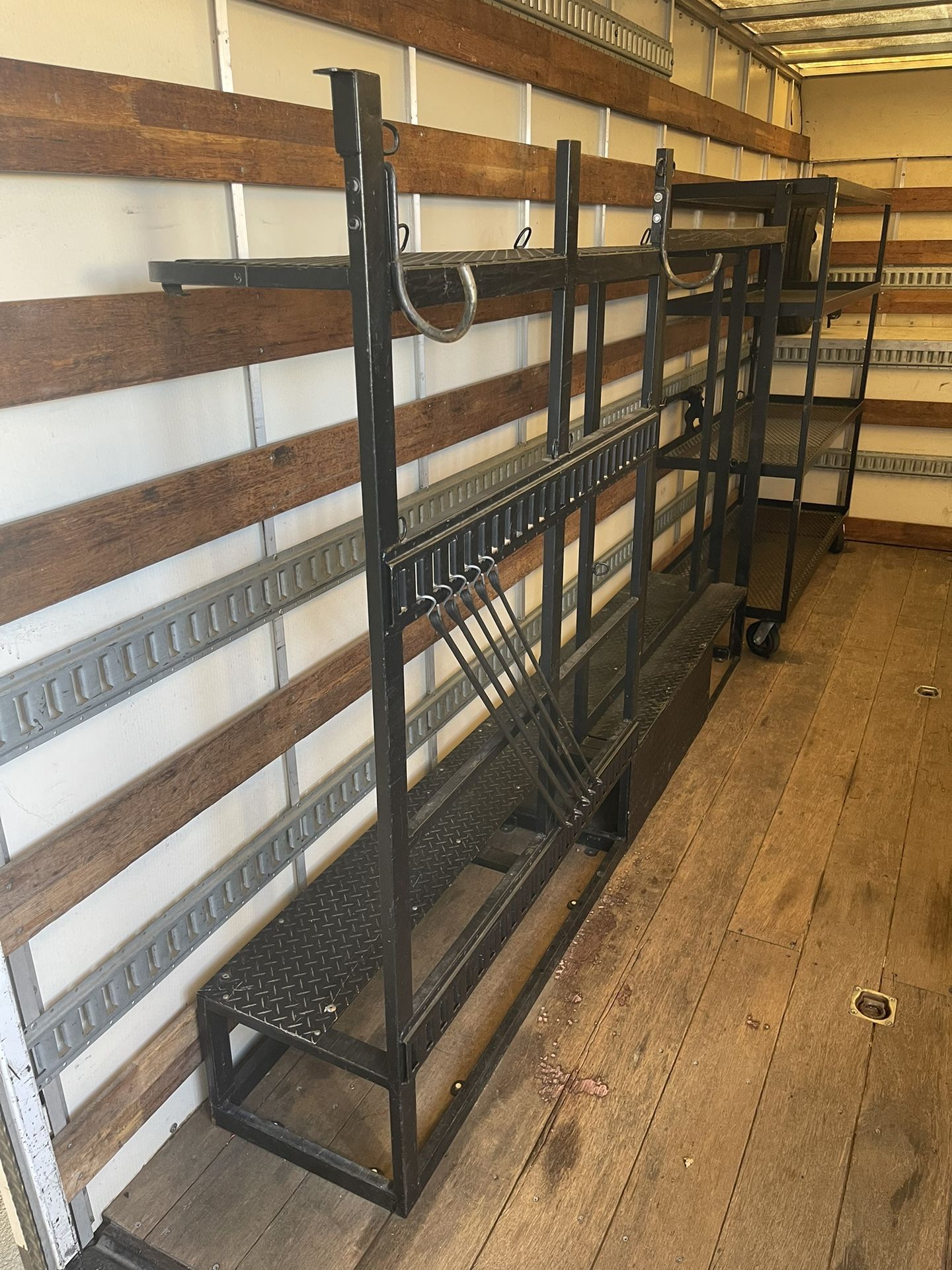 Metal Shelf For Cube Truck, Sprinter, Ford Transits Or Any Large Cargo Truck