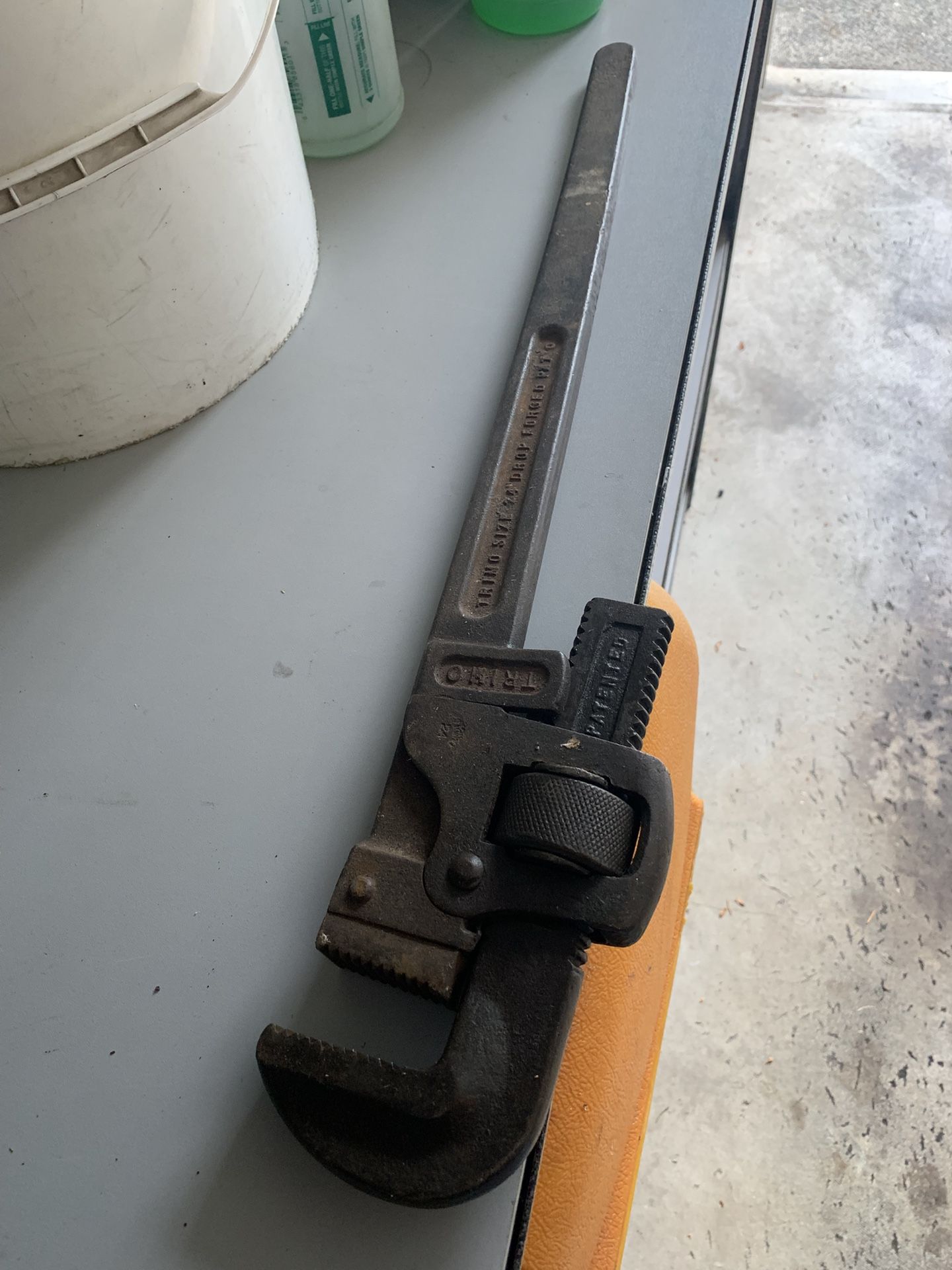 Pipe Wrench. Vintage. USA Made 24”