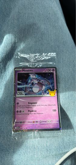 Mewtwo 30th anniversary promo card