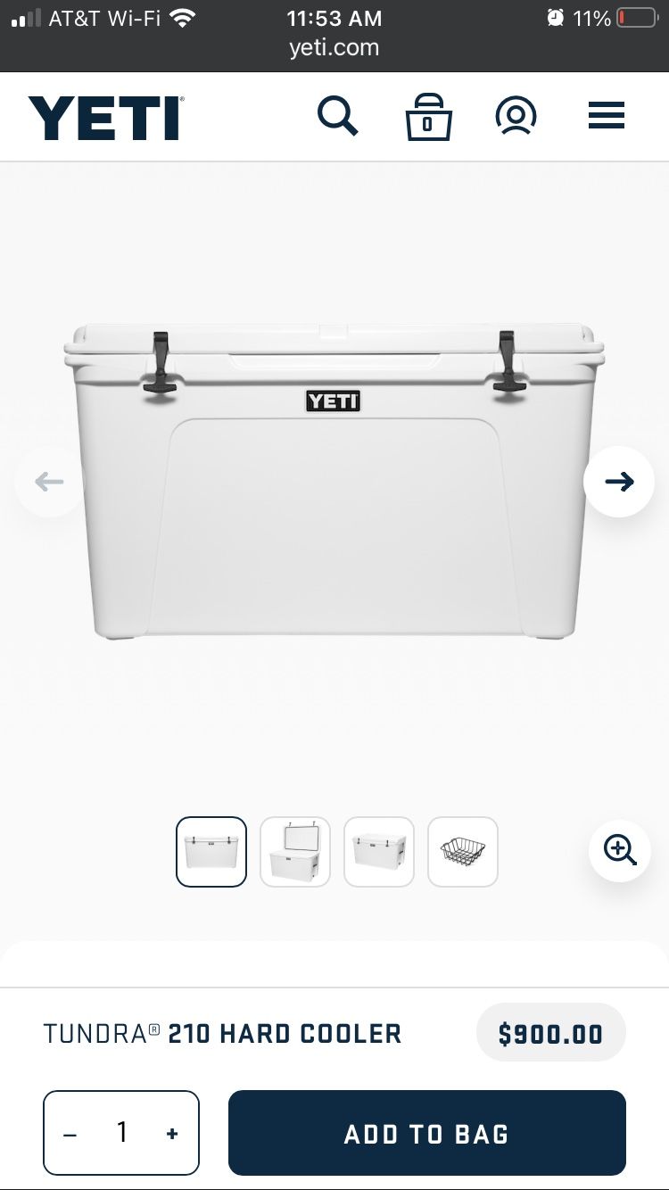 Yeti 210 Hard Cooler