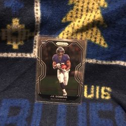 2020 PRIZM J K DOBBINS ROOKIE CARD