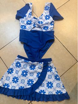 Girls bathing suit size 8
