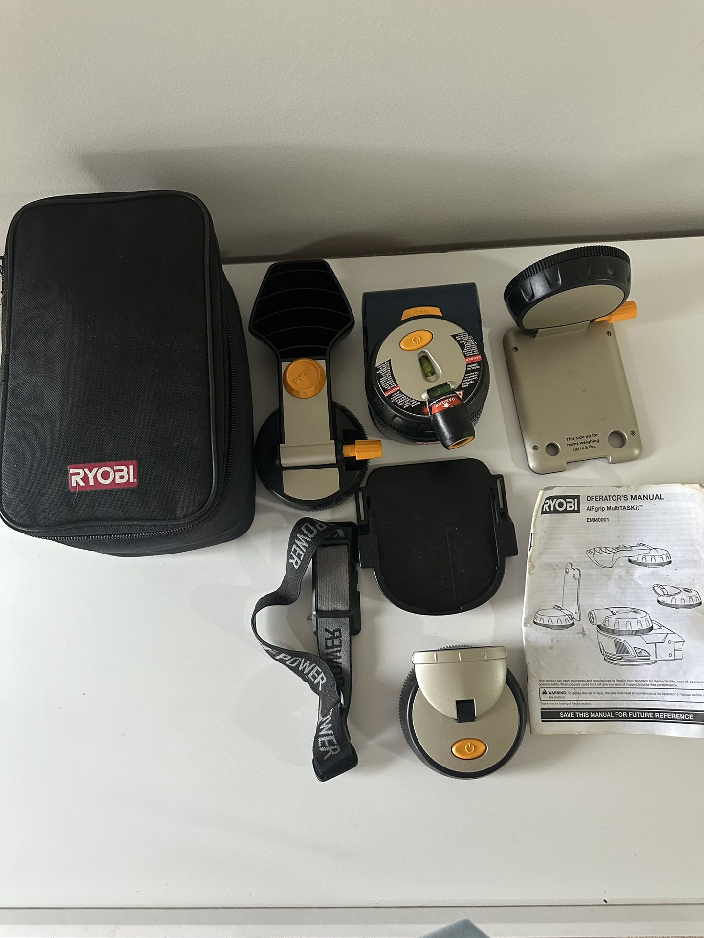 RYOBI OPERATOR'S MANUAL AlRgrip MultiTASKit™