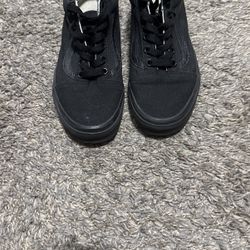Women’s Black Vans Size 6